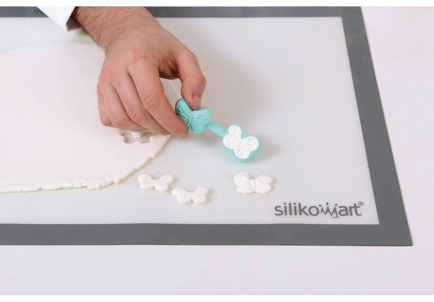 SILIKOMART STAMPO FORMA SUGARFLEX MINI BUTTERFLY FARFALLA SILICONE SLK 806